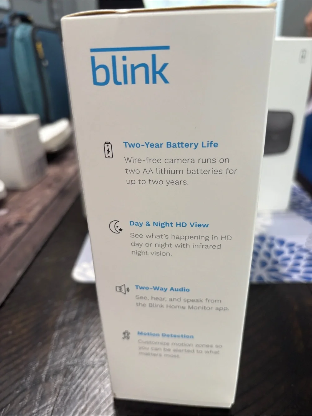 Link Blink Outdoor Security Camera – Black